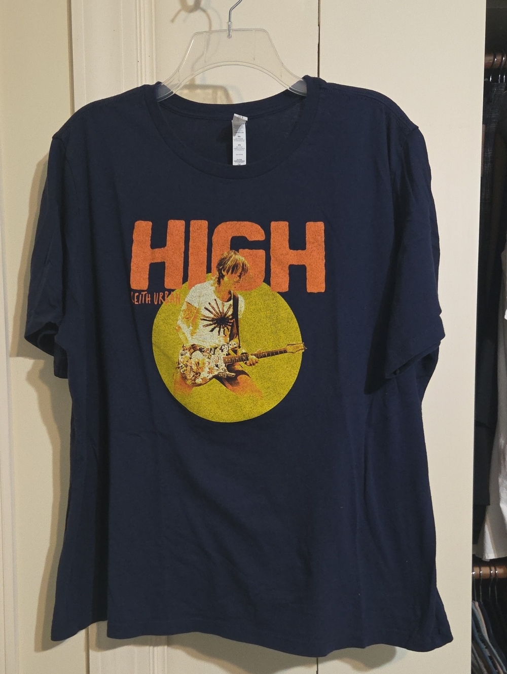 Womens 2X Official Keith Urban High Tour Concert Tee